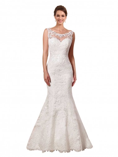 Sleeveless Ivory Mermaid Sweetheart Wedding Dresses Geelong