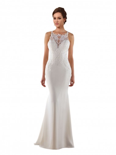 Sleeveless Ivory Mermaid Sweetheart Modern Wedding Dress Geelong