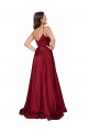 Sleeveless French Blue Low Back A-Line Spaghetti Straps Black Tie Evening Gown / Prom Dress / Bridesmaid Dress Geelong