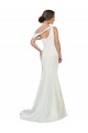 Sleeveless Ivory Sheath Stretch Crepe One Shoulder Formal Evening Gown / Prom Dress / Bridesmaid Dress Geelong